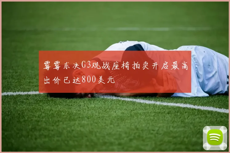 霉霉东决G3观战座椅拍卖开启最高出价已达800美元